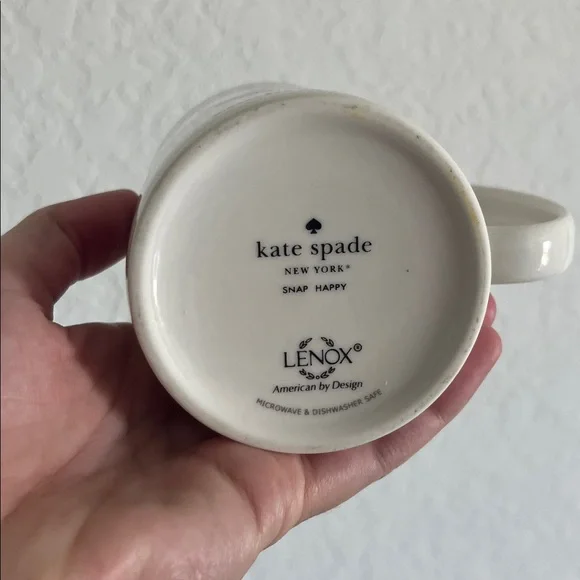 Kate Spade Lip Print Mug Lipstick Whimsical Femme - Picture 4 of 5